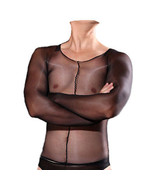 Unisex Nylon Shiny Glossy Pantyhose Bodystocking Sheer long sleeve bodys... - £11.05 GBP