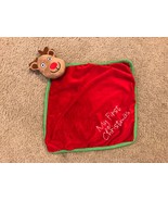 Avon Tiny Tillia Baby Security blanket lovey Merry Christmas reindeer 11... - £9.56 GBP