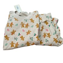Pact Unisex Jolly Gingerbread One For All Organic 2 piece Pajama Set Siz... - $51.81 CAD