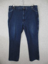 Wrangler Men&#39;s Cowboy Cut Jeans Bootcut Regular Fit Stretch Size 46 x 32... - £12.30 GBP