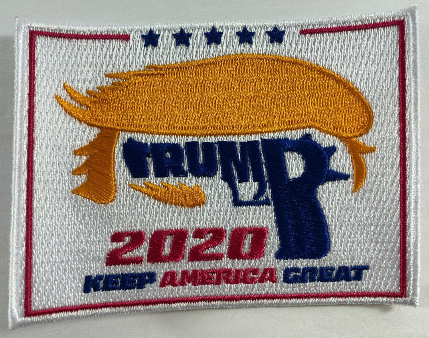 2022 Shot Show TRUMP 2020 Keep America Great Sew On Morale Patch  - $9.89
