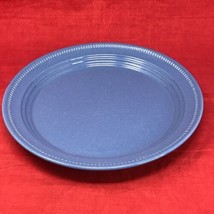 DANSK Craft Colors Blue Round Serving Dish Plate 12&quot; Dish EUC - $14.83