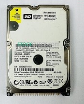 Western Digital WD400VE-00HDT0 Hard Disk Drive - $126.23