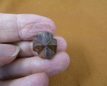 (CR592-101) 9/16&quot; Fairy Stone CHRISTIAN CROSS oiled Staurolite Crystal M... - $14.95
