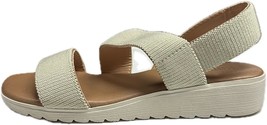 Kensie Emme Ladies Size 6, Strap Sandal, Natural (Beige) - $18.99