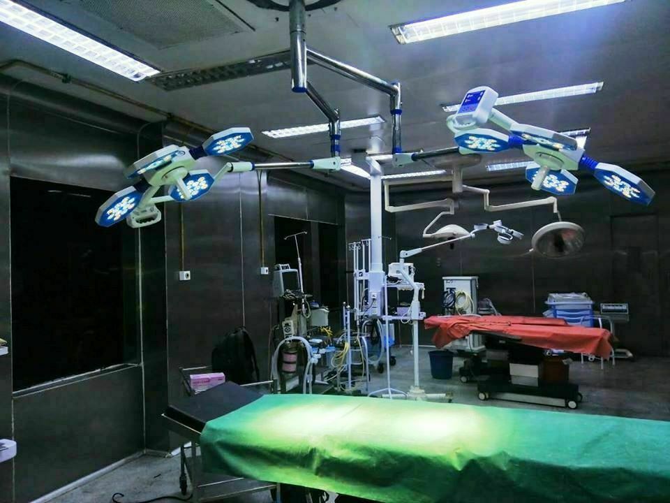 Surgical LED OT light Operation Theater Light Dual OT LED Light Common Arm Light Item image 3