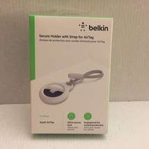 NEW Belkin Secure Holder with Strap for AirTag - White - $14.20