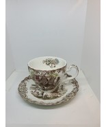 Johnson Brothers Heritage Hall Colonial Overhang 17th Century Tea Cup &amp; ... - $9.49