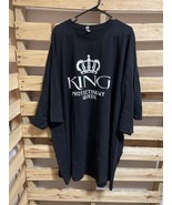 King Protecting My Queen Graphic Print T-Shirt Men&#39;s 6XL KG JD - $18.04 CAD