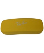 Ray-Ban Yellow Sunglass Glasses Case Only Clamshell Snap Shut - $338.57 MXN