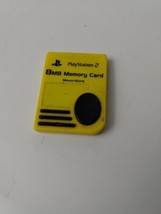 Sony Playstation 2 PS2 Memory Card 8MB Magic Gate Nyko Yellow - $113.42 MXN
