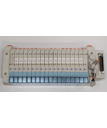 SMC Manifold Bank with 18 SY3100R-5U1 Pneumatic Solenoid Valves - €687,78 EUR