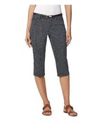 Gloria Vanderbilt Ladies&#39; Anita Belted Capri pant, MIDNIGHT Affair, 6  - £7.76 GBP