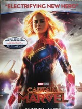 2019 Captain Marvel Digital 4k Release Poster Card Stock 24&#39; x 36&quot; - £36.49 GBP