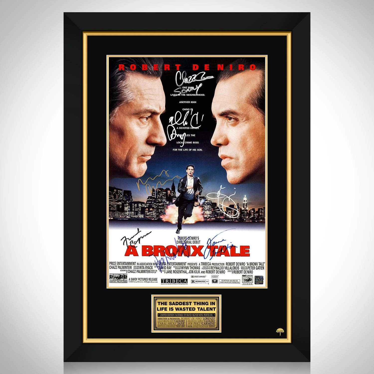 A Bronx Tale Mini Poster Limited Signature Edition - $309.73