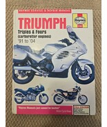 Triumph Triples &amp; Fours Carburetter Engines 1991-2004 Haynes Workshop Ma... - $24.95 CAD