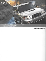 2004 Subaru FORESTER brochure catalog 04 US 2.5 X XS XT - $8.00