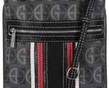 Giani Bernini Dasher Center Strap Signature Crossbody Black/Multi - £25.33 GBP