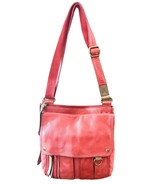 Red Vintage Fossil Crossbody Handbag - £38.87 GBP
