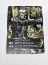 Foil Albert Wesker Character Promo Card Resident Evil Deck Building Game - $15.83
