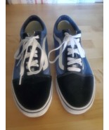 Vans Skate Old Skool Skateboard Shoes Blue, Lite Blue And White.  - £18.94 GBP