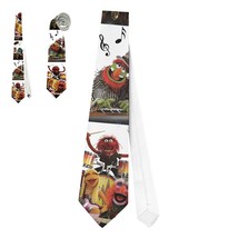 Necktie Beast Muppets Notes Sheet Drums Rock Metal Punk Reggae Soul Blues Piano - £19.67 GBP