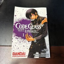 Code Geass Lelouch Of The Rebellion 1 Manga By Majiko Bandi Entertainmen... - $24.74