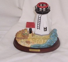 Plymouth Lighthouse by PartyLite P7796 Collectible, Hand Painted E - $337.76 MXN