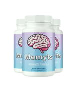 3-Pack Memyts Supplement Capsules – Memyts Natural Memory Support - 180 ... - $36.95