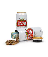 Secret Safe Stella Artois Beer Can Hidden Stash Storage Home Security Diversion - $24.99