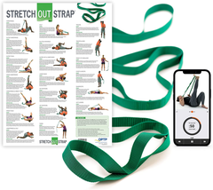 the Original Stretch Out Strap with Exercise Poster – Made in the USA Stretching - £19.06 GBP