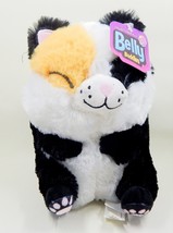 Nanco Belly Buddies Buddy Cat Plush Stuffed Animal Calico Kitty  7&quot; - £8.62 GBP