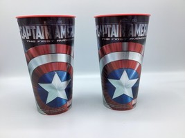 Zak Designs Captain America Cups-Set Of Two. 24 Ounces - £10.20 GBP