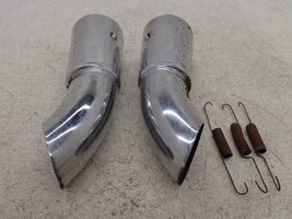 1986-1993 Yamaha Venture XVZ1300 1300 EXHAUST MUFFLER TIPS TURN DOWNS DO... - $46.95