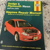 Dodge &amp; Plymouth Neon 2000 thru 2005 Haynes Repair Manual 30036 - £12.37 GBP