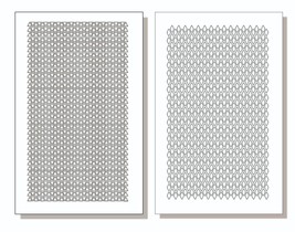 ADHESIVE  Stencils Camouflage Airbrush Spray Paint Cerakote Gun TRI DIAMOND - $240.84 MXN