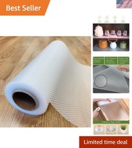 Versatile 12&quot; x 33 FT Non-Slip Kitchen Shelf Liners - Easy Cut &amp; Washable - $45.00