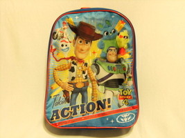 Disney Toy Story 4 Woody Buzz Lightyear Forky School Back Pack Backpack ... - $29.70