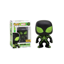 Funko Pop! Marvel #195 Spider-man Stealth Suit Glow in The Dark (Hot Topic Exclu - £15.89 GBP