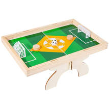 Football Flying Chess Two-In-One Tabletop Game Wooden Children&#39;s Parent-Child In - £37.95 GBP