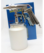 Air Sandblast Gun w/1L Siphon Cup Spot Abrasive Sandblaster Removal Pain... - €28,39 EUR