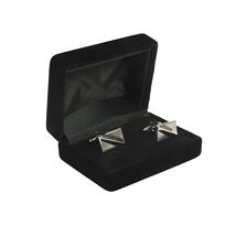 Men J.Valintin Cufflinks by Vitorofolo for French Cuff Shirt V29-41 Silver image 1