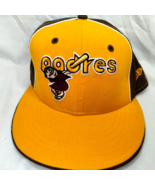 59Fifty New Era San Diego Padres Hat Brown Yellow MLB 7 Cooperstown Coll... - £38.87 GBP