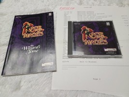 Rage Of Mages THE Wizard&#39;s Tome Software PC Game Disc Manual &amp; Instructions - £7.27 GBP