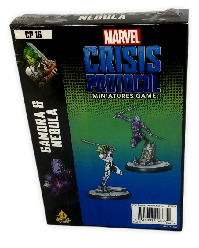 Primary image for Marvel Crisis Protocol Gamora Nebula Miniatures Game CP16 Sealed NEW Atomic Mass