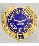 Chevrolet Geo 15 Years Service Pin Managers Council Business Accounting ... - £6.91 GBP