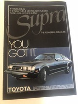 1979 Toyota Celica Supra Vintage Print Ad Advertisement pa10 - $7.91