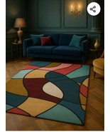 Hand Tufted Leopard Weaving carpet for living room, bedroom, sofa hall s... - €301,51 EUR