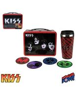 KISS Band - Classic Tin Tote/Lunchbox Gift Set Convention Exclusive - $79.15