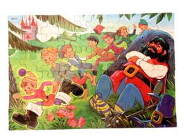 Milton Bradley Storybook Puzzle Gullivers Travels Giant Castle 60 PC Kid... - $14.99